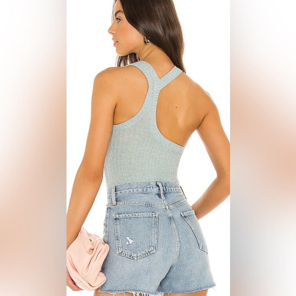 Alix NYC Drake BodySuit L color lagoon